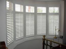 Shutter Gallery Examples Of Bay Window Interior Window Shutters Living Room Blinds Interior Windows Interior Window Shutters