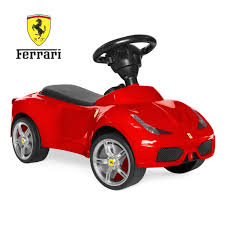 Kids Ferrari 458 Foot To Floor Sports Ride On Push Car Scooter W Horn Ferrari Ferrari Car Cars De Disney