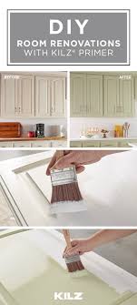 Before You Can Update Your Kitchen Cabinets With A New Coat Of Paint You Have To Prep Them Using Kil Kitchen Diy Makeover Updating House Porch And Patio Paint
