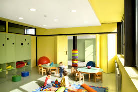 Arreletes Day Care Center By Vilalta Architects With Images Daycare Design School Interior Daycare Center