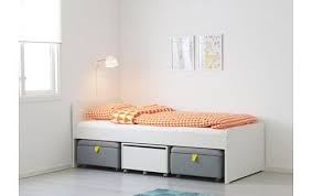 Slakt Structure Lit Sommier Lattes Blanc En 2019 Lit Ikea Base De Lit Et Idees De Lit
