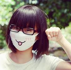 Masque Chirurgical Manga En Coton Masque Masque Chirurgical Visages Kawaii