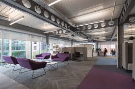Salmon Multipurpose Workspace Interior Design Firms Office Decor Decor