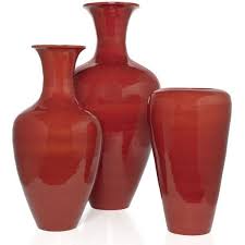 Lacquer Vases Burnt Orange 30 Liked On Polyvore Burnt Orange Decor Orange Decor Z Gallerie