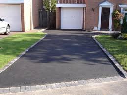 Tarmac Driveway Plus A Nice Brick Border Tarmac Driveways Driveway Design Front Driveway Ideas