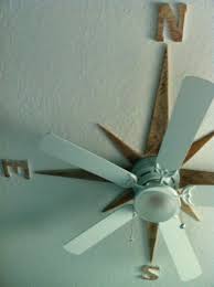 I Made A Nautical Star On The Ceiling Around The Fan Using Pallet Wood Great Idea For A Social Studies Classroom Nautical Bedroom Nautical Home Nautical Decor