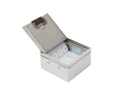 Clipsal Ffbsqssr4ptd Floor Box Square Complete With Stainless Steel Recessed Lid Provision For Floor Boxes Diy Projects Home Improvement Home Automation