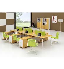 Factory Wholesale Price 6 Cluster Office Desk Partition Glass Partitions Modern Furniture China Desk Dividers Modern Office Interiors Desk
