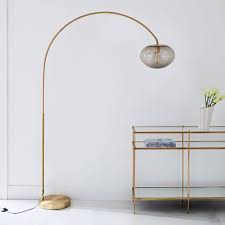 Overarching Ripple Acrylic Floor Lamp Acrylic Floor Lamp Glass Floor Lamp Floor Lamps Living Room