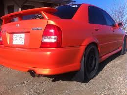 2003 Mazda Protege Orange Crush Mazda Protege Mazda Orange Crush