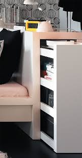 Meuble Integre Dans Tete De Lit C Est Bien C Est Chez Ikea Gamme Malm Deco Maison Deco Maison Design Tete De Lit Chevet