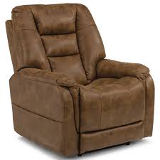 Carter Power Headrest Recliner By Flexsteel At Crowley Furniture Mattress In 2020 Recliner Mattress Furniture Furniture
