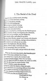 The Wasteland Ts Eliot I Will Show You Fear In A Handful Of Dust Rhyming Poems Ts Eliot Poems Ts Eliot