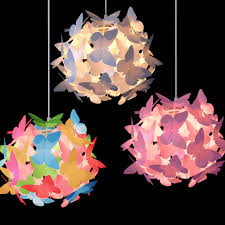 Details About Girls Butterfly Ceiling Pendant Light Lamp Shade Chandeliers Shades Lampshades Svetla Doplnky