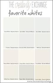 Tricks For Choosing The Perfect White Paint It Monday White Paint Colors Best White Paint Paper White Benjamin Moore