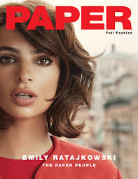 Emrata Takes The Cover Of Paper Magazine September Issue With Images Fashion Magazine Covers Photography Fashion Magazine Cover Emily Ratajkowski
