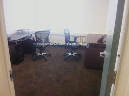Techni Mobili Desk Assembled In Baltimore Md By Furniture Assembly Experts Llc Furniture Furniture Assembly Professional Office Furniture