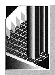 Matthew Bohne Atmospheric Fields A Funeral Home And Market With Images Architecture Drawing Funeral Home Funeral