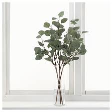 Smycka Fleur Artificielle Eucalyptus Vert 65 Cm Fleurs Artificielles Fleurs Artificielles Ikea Plantes Suspendues