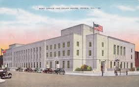 Post Office And Court House Peoria Illinois By Postcardsofthepast Peoria Illinois Peoria Places