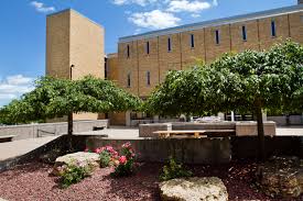 Uw Platteville Ottensman Hall Patio Outdoor Decor Campus