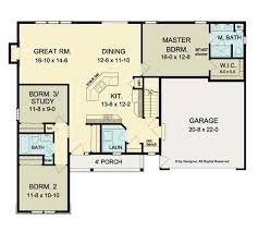 3 Schlafzimmer Offenem Boden Haus Plane Uberprufen Sie Mehr Unter Http Mobeldeko Info 5 Floor Plans Ranch Open Concept House Plans Single Level House Plans