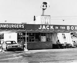 L A Is My Beat Vintage Photo Friday Roadside Architecture Jack In The Box San Diego Diego