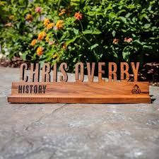 Solid Cherry 3d Desk Name Plate For Teachers Professionals Etsy In 2020 Desk Name Plates Name Plate Design Name Plate