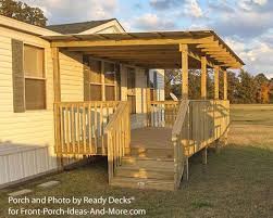 Porches And Decks For Mobile Homes Mobile Home Porch Porch Design Home Porch