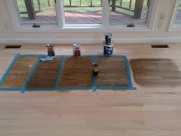 Choosing Hardwood Floor Stain For Our Home From Left To Right Special Walnut Dark Walnut Mediu Wood Floor Colors Oak Floor Stains White Oak Hardwood Floors