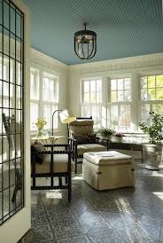 I Just Love The Ceiling In This Sunroom Home Studio Interior Blue Ceilings