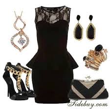 Black Dress With Gold Accessories Cofc Commencement Winter Black Dress Accessories Gold Dress Outfits Little Black Dress