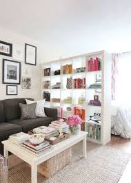 15 Furniture Ideas To Enhance The Interior Of Your Studio Apartment In 2020 Small Apartment Living Room Small Apartment Decorating Studio Apartment Divider