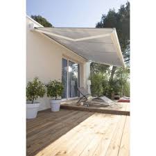 Store Banne Motorise Rio 5 X 3 M T124 Gris Cambronne Store Banne Motorise Mobilier Terrasse Terrasse Maison