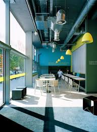 Pop Color Commercial Interiors Commercial Interior Design Corporate Office Design
