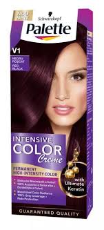 Vopsea De Par Palette Intensive Color Creme V1 Negru Roscat 8 00 Lei Sallybeautydye Schwarzkopf Hair Color High Intensity Color Creme