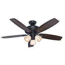 Hunter Fan 52 New Bronze Finish With Frosted Pearl Glass Light Kit Certified Refurbished Ceiling Fan With Light Hunter Ceiling Fans Ceiling Fan