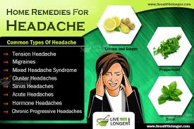12 Simple Home Remedies For Headaches For Instant Relief Home Remedy For Headache Headache Remedies Natural Headache Remedies