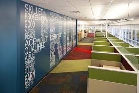 Sykes Enterprises Call Center Interior Office Design With Hermanmiller Canvas Arquitetura Corporativa Arquitetura Paredes Grandes