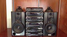 Typical Stereo System Of The 80 S And 90 S Here A Kenwood Set Hifi Kenwood Stereo Hifi Audio