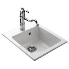 Evier A Encastrer Ceramique Blanc 1 Cuve Evier Cuisine Evier Ceramiques Blanches
