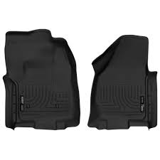 Husky Liners Front Floor Liners Fits 12 16 F250 F350 Standard Cab W Foot Rest Husky Foot Rest Ford Super Duty