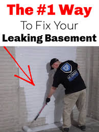 Fix Your Leaking Basement Leaking Basement Waterproofing Basement Basement
