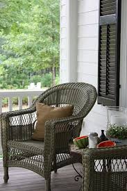 Dear Lillie For The Love Of A House Wicker Porch Furniture Painting Wicker Furniture Wicker Patio Furniture