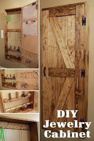Jamie And I Make A Jewelry Organizer Cabinet Diy Jewelry Cabinet Jewelry Cabinet Jewelry Box Diy