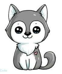 Dessin De Loup Kawai Recherche Google 365 Dessins Kawaii Dessin Kawaii Animaux Dessin Kawaii