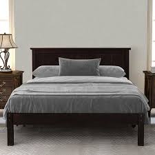 Clearance Queen Platform Bed Frame Newest Wooden Queen Bed Frame With Headboard Grea In 2020 Queen Platform Bed Frame Wooden Queen Bed Frame Bed Frame And Headboard