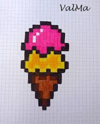 Les Creas De Valma Dessin Petit Carreau Dessin Pixel Dessin Carreau