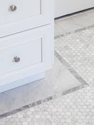 Marble Tile Border Designs Incredible Carrera Hexagon Mosaic Floor Border Border Carrera Designs F Marble Mosaic Floor Mosaic Bathroom Patterned Floor Tiles