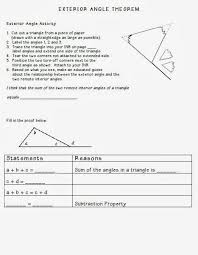 Math By Tori Triangles Unit Interior Angle Sum And Exterior Angle Remote Interior Angles Exterior Angles Interior And Exterior Angles Math Lesson Plans